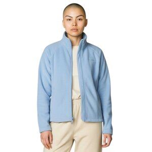 Columbia Mountain Fleece Full Zip Jacket Women's Size L Snow Ski Winter Blue NWT